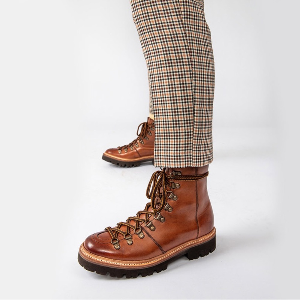 Grenson Nanette Brown Leather Boots